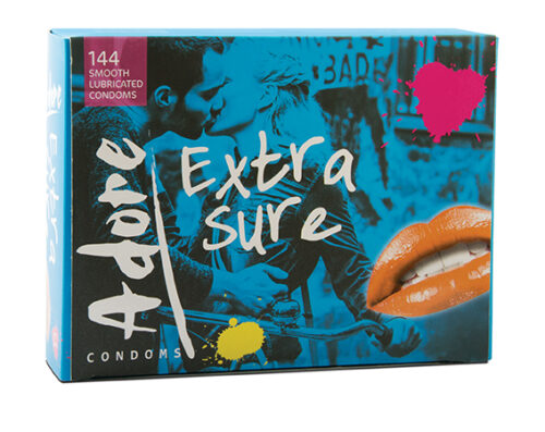 Clinic Pack (Adore Extra Sure) Condom X 144