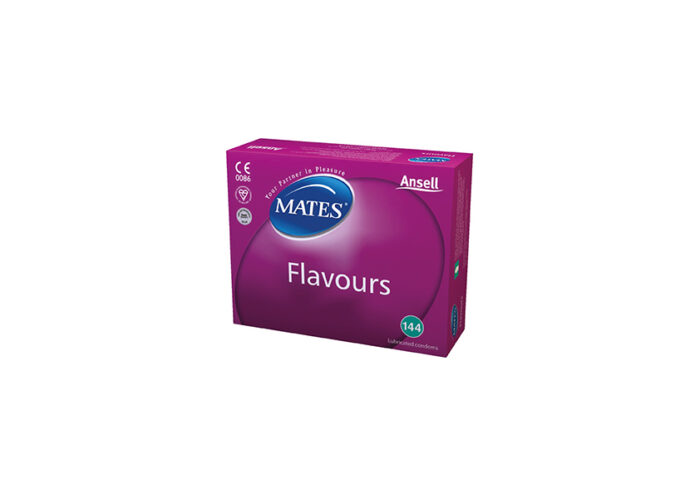 Mates Mixed Flavours Clin Condom X 144