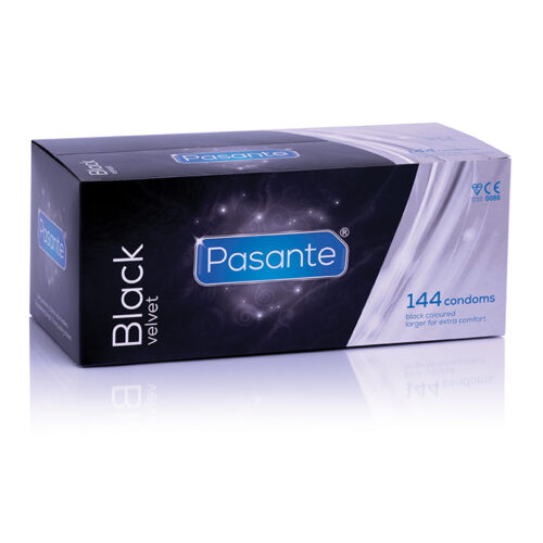 Clinic Pack (Pasante Black Velvet) Condom X 144