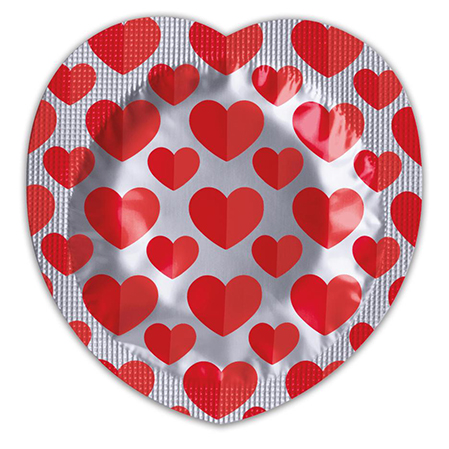 Clinic Pack (Pasante Heart) Condom X 144